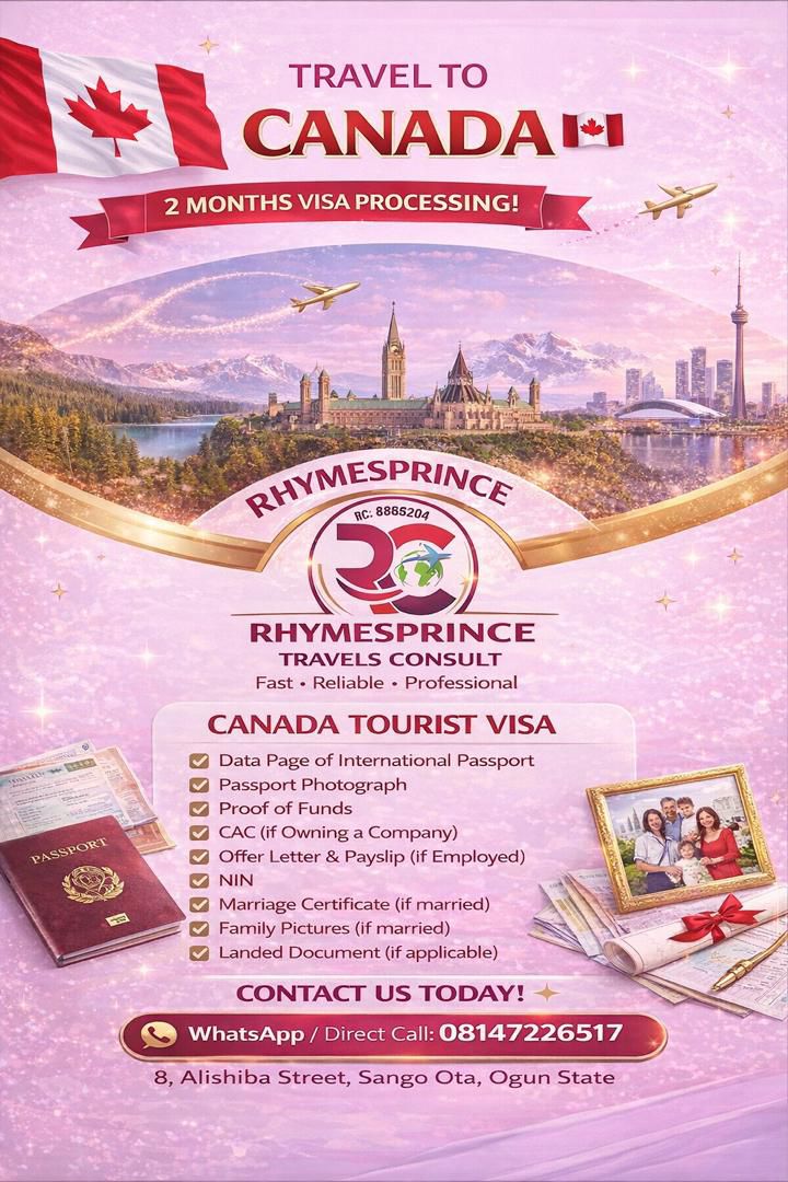 CANADA TOURIST VISA PACKAGE